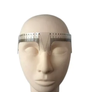 REGLA PLÁSTICA REUTILIZABLE DISEÑO DE CEJAS