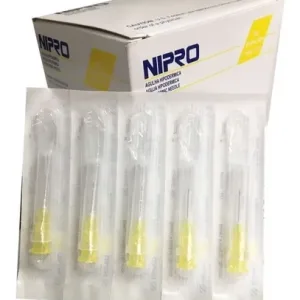 Agujas hipodérmicas 30G x 1/2″ 0.3mmc 13mm