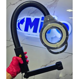 Lampara lupa para vapor ozono de pedestal o gancho de mesa