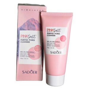 Jabón Facial Sal Rosa del Himalaya con Ácido Hialurónico + Centella