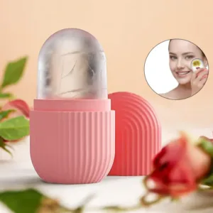 Crioterapia Ice Face Silicone + Roller