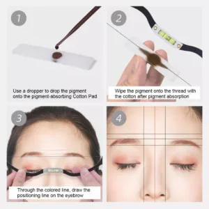 Regla Arco Lineal Diseño Cejas