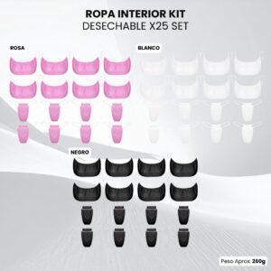 SET DE ROPA INTERIOR X25 UNIDADES